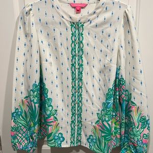 Lilly Pulitzer button up shirt
